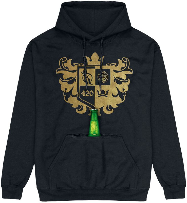 Hold my drink! Goldwappen Hoodie