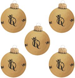 Set of 5 Xmas Baubles, Knossi, Baubles